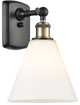 Innovations 516-1W-BAB-GBC-81 1-Light Sconce, Black Antique Brass