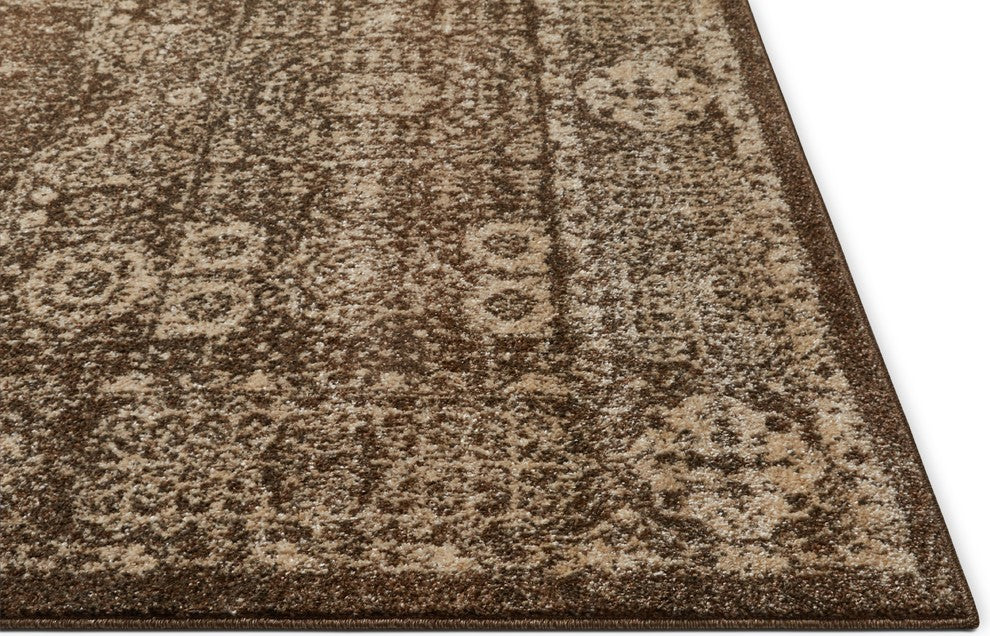 Well Woven Serenity Millie Traditional Vintage Medallion Brown Area Rug SE-18