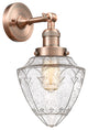 Innovations 203-AC-G664-7-LED 1 Light Sconce, Antique Copper