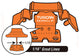 Tuscan Seamclip Orange for Gauged Tiles 3/8" to Less Than 1/2" Thick, 1000 Clips