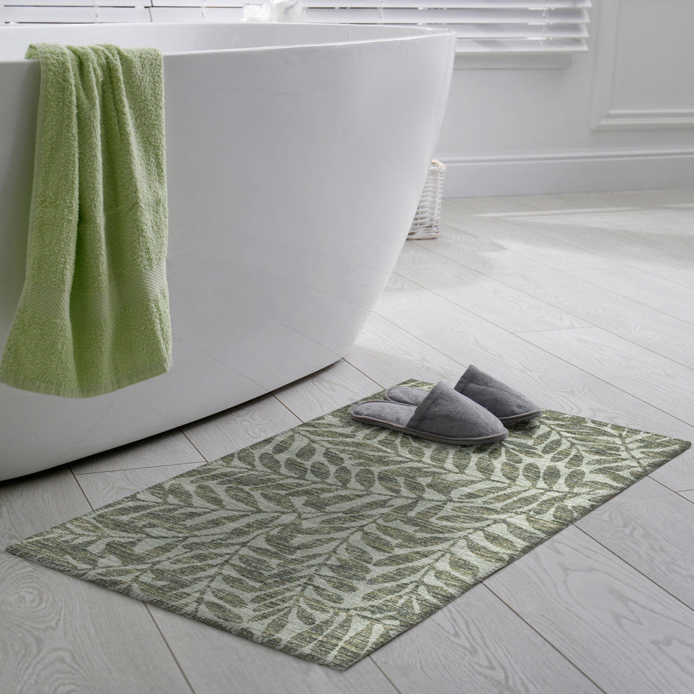 Indoor/Outdoor Sedona SN5 Fernway Machine Washable 1'8" x 2'6" Rug