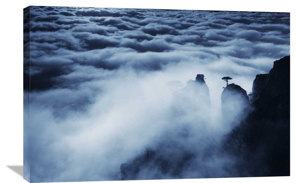"Demerdji Beyond The Clouds" Canvas by Alexey Kharitonov, 36x24"