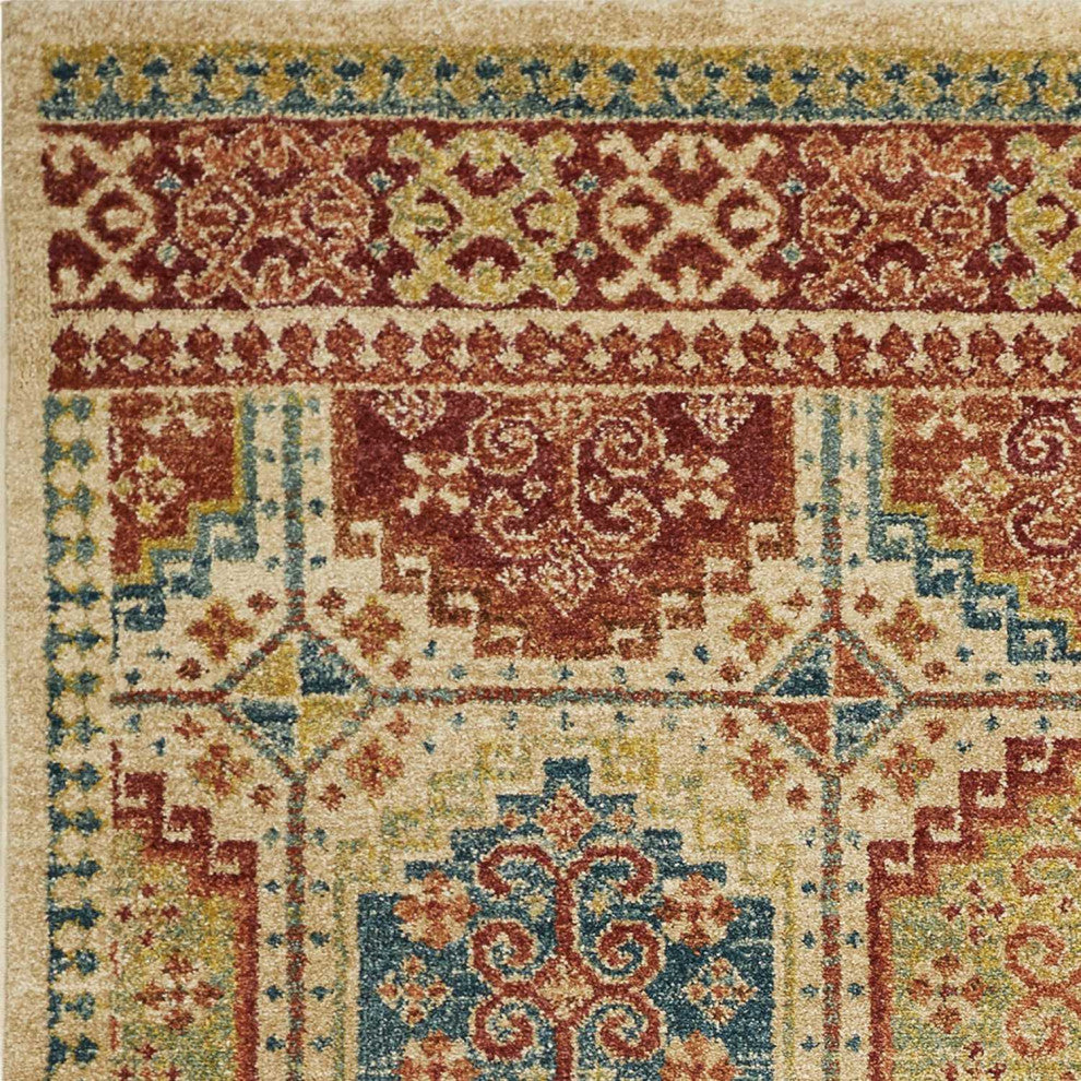 118" X 158" Sand Polypropylene Rug
