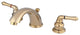 Two Handle 4" to 8" Mini Widespread Lavatory Faucet with Retail Pop-up KB962