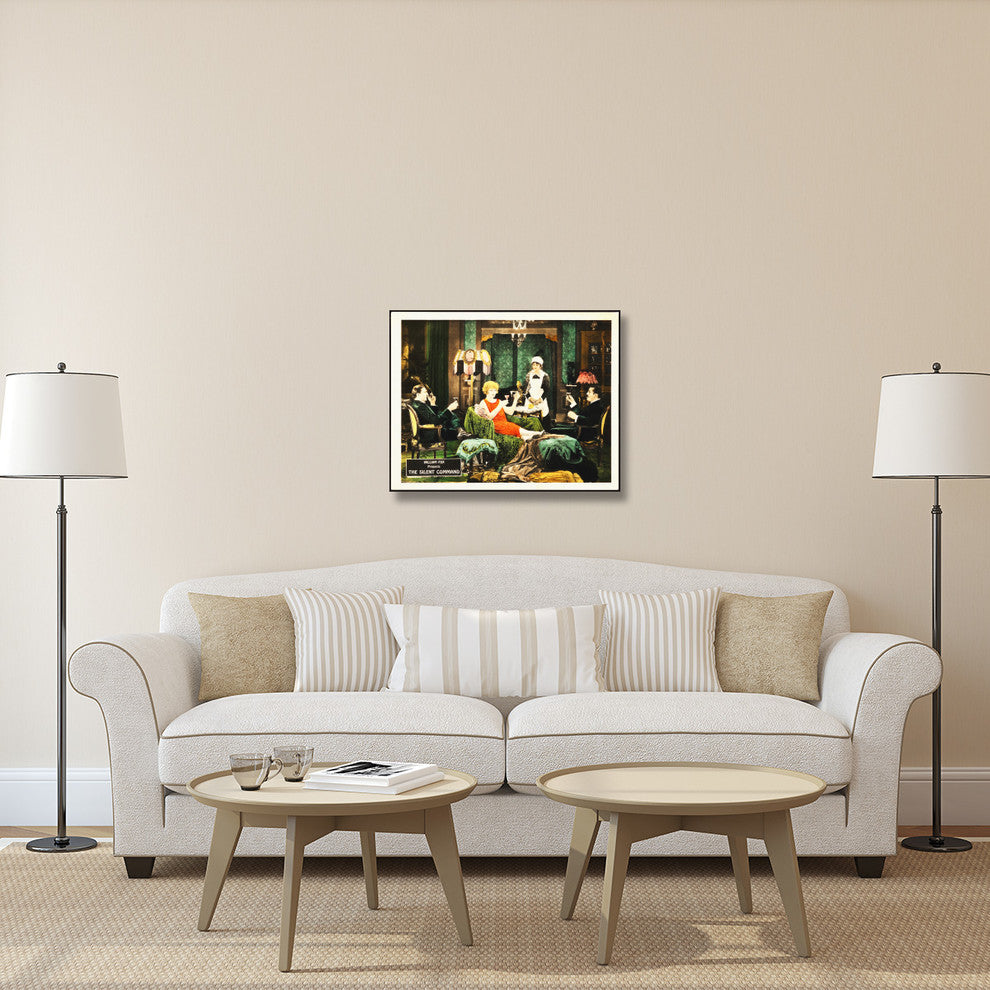 "The Silent Command" Stretched Canvas Giclee by Hollywood Photo Archive, 35x28"
