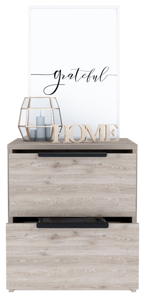 Washington Night Stand, Light Gray
