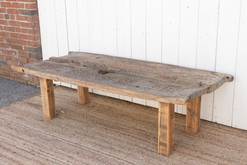 Rare Swat Valley Carved Coffee Table