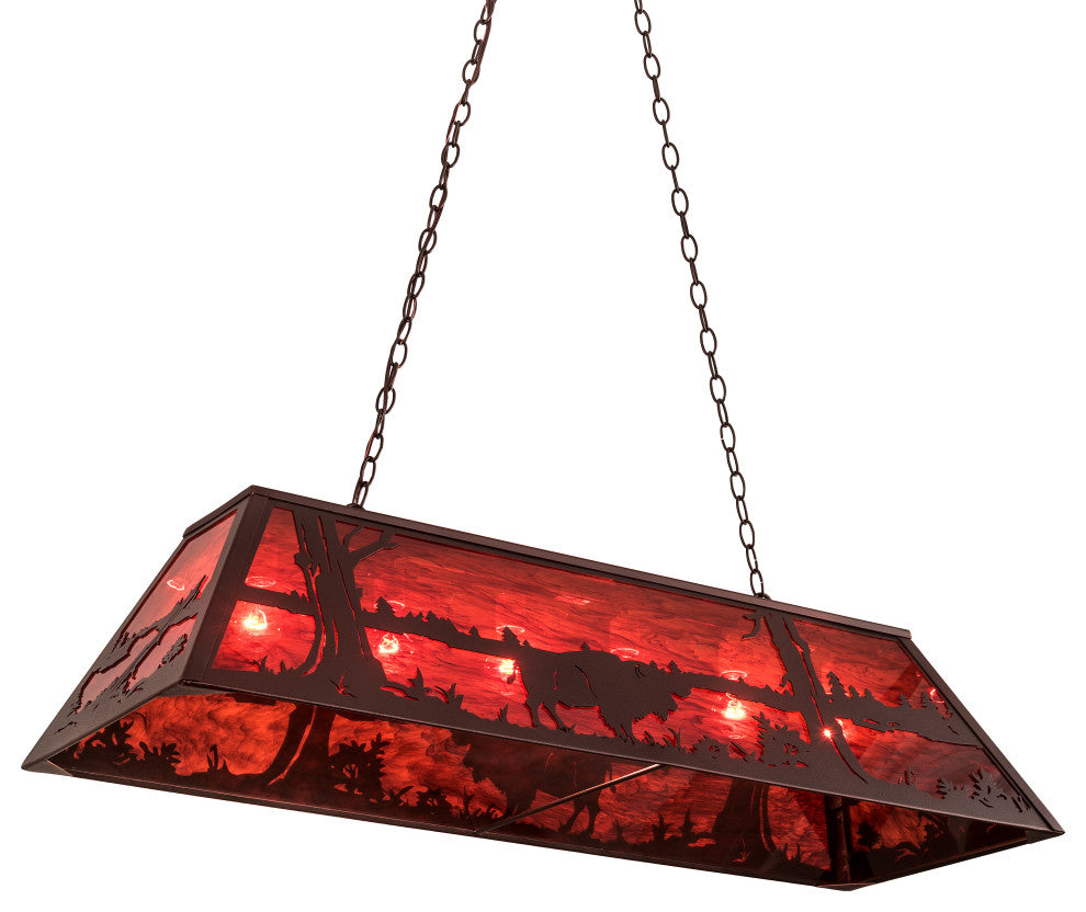 48 Long Buffalo Oblong Pendant