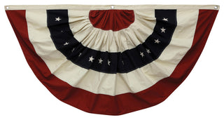 Fabric Flag Wall Décor in Half Circle Design