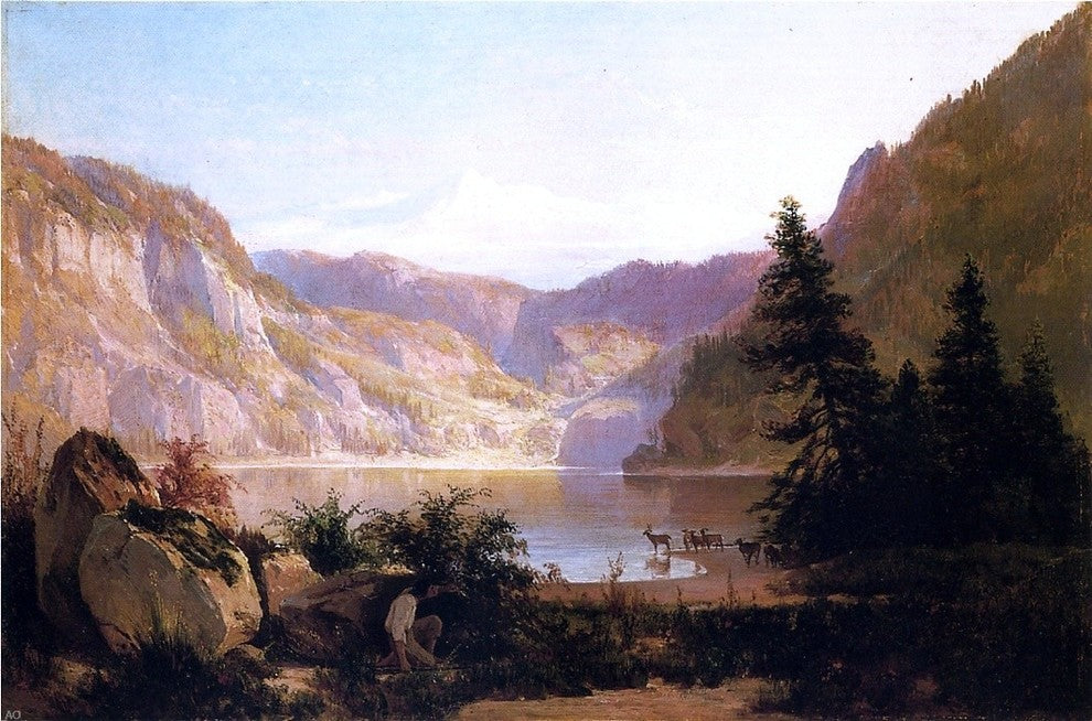Thomas Hill Mountain Lake Wall Decal
