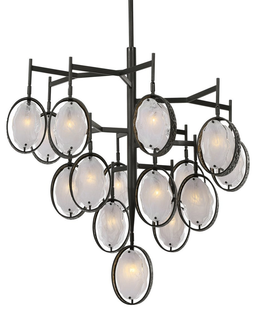 Uttermost Maxin 15 Light Large Bronze Chandelier 21344