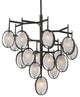Uttermost Maxin 15 Light Large Bronze Chandelier 21344
