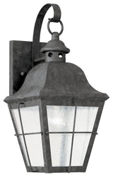 Generation Lighting Lighting 1-Light Outdoor Lantern, Oxidized Bronze