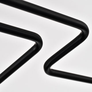 Liz 8-Light Black Sputnik Linear Flush Mount