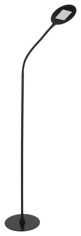 Contemporary Contour Flex LED Reading Floor Lamp, Dimmable, Full Spectrum Light