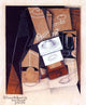 Juan Gris The Coffee Grinder, 20"x25" Wall Decal