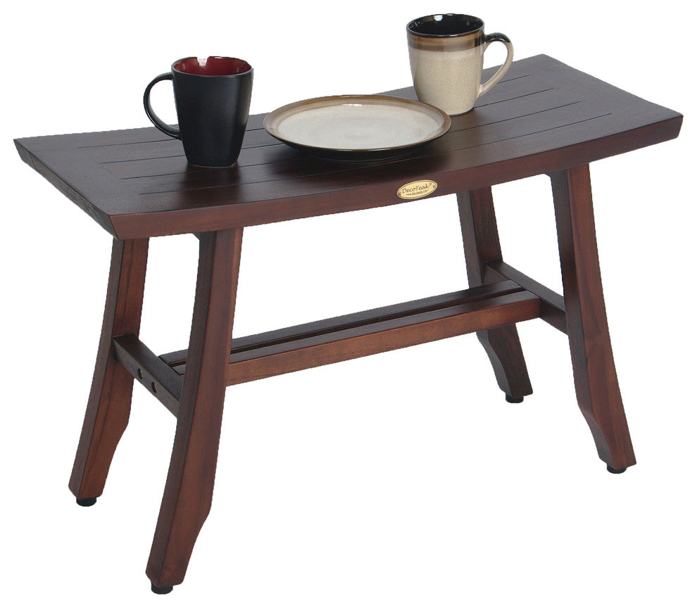 DecoTeak Satori 24" Eastern Style Teak Shower Bench