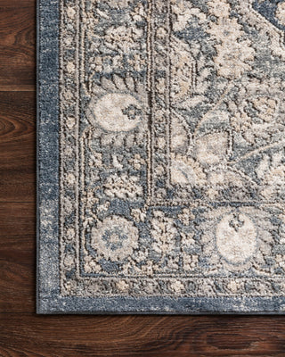 Teagan TEA-01 Area Rug, Denim/Mist, 2'8"x10'6"