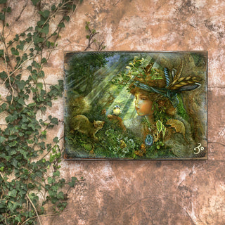 Nature Boy Wall and Table Top Wooden Decor, 36x24