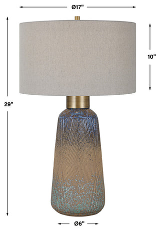 Uttermost Western Sky Ceramic Table Lamp