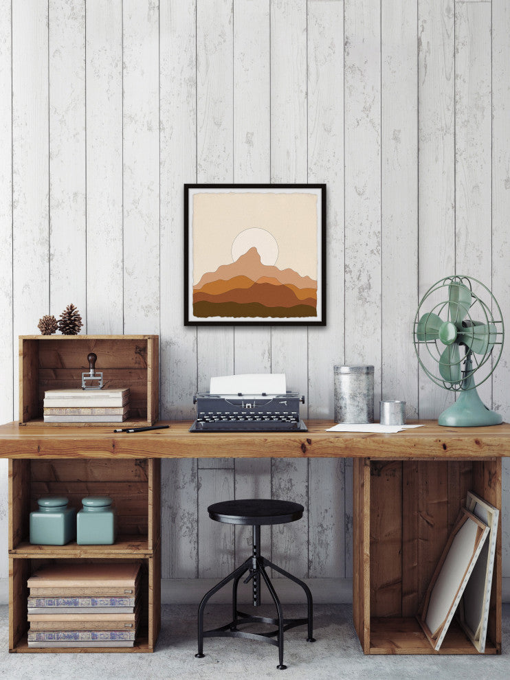 "Summer of Dreams" Framed Painting Print, 24x24