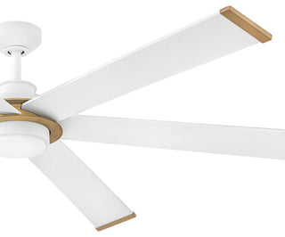Hinkley Andros 64" Led Smart Fan, Matte White