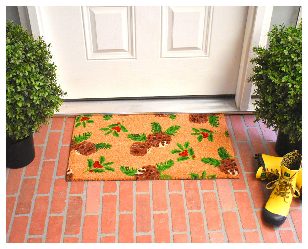 Calloway Mills Christmas Berries Doormat 17"x29"