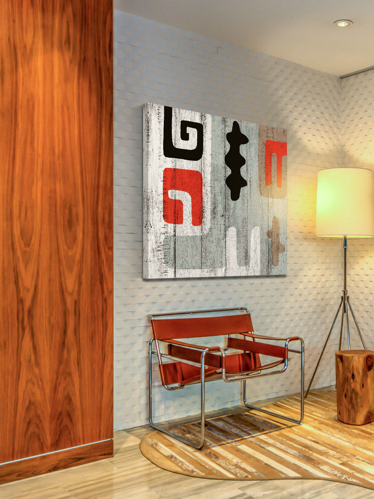 "Deco Rhapsody XII" Painting Print on Canvas by Irena Orlov