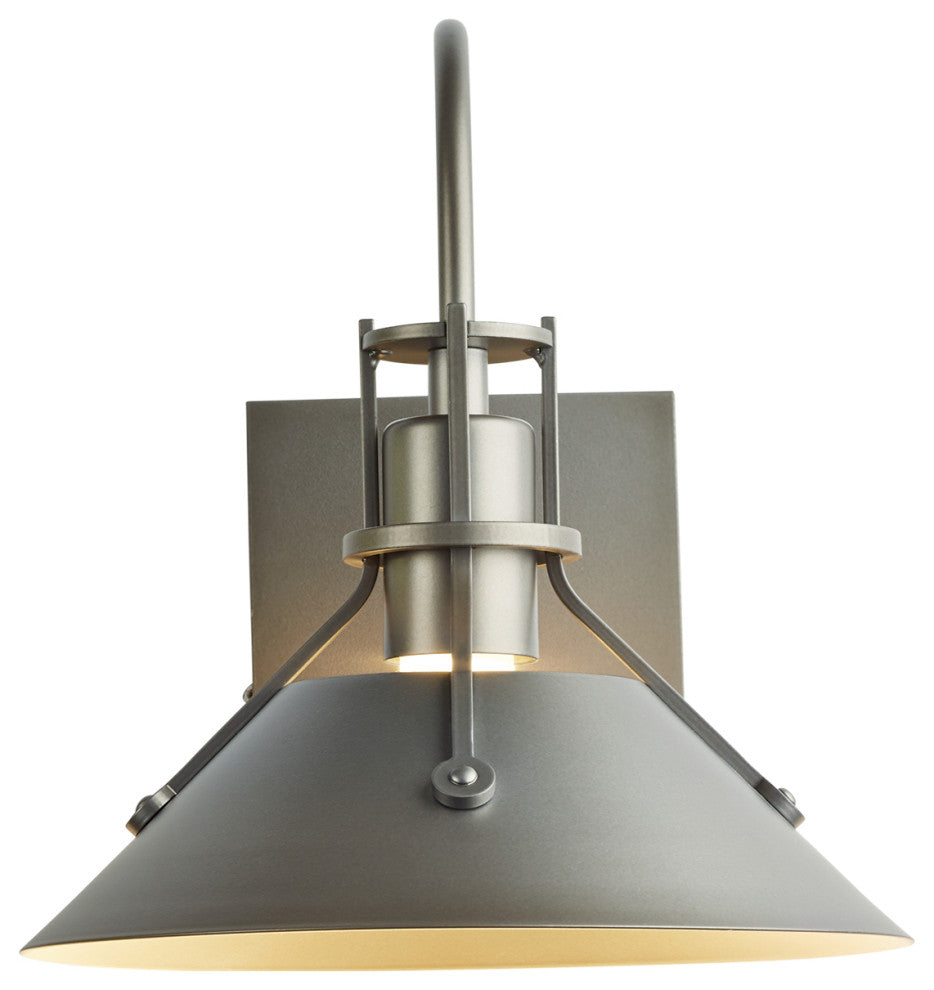 Henry Small Outdoor Sconce, Coastal Dark Smoke Finish