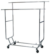 Double Folding Rolling Rack