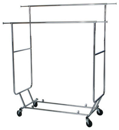 Double Folding Rolling Rack