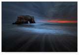 Jianyi Wu 'Natural Bridges At Sunset' Canvas Art, 47"x30"