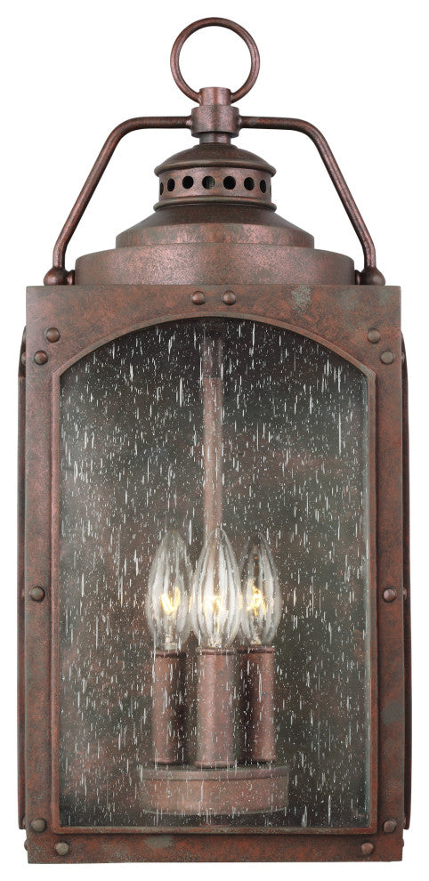 Randhurst Large Lantern, Copper Oxide