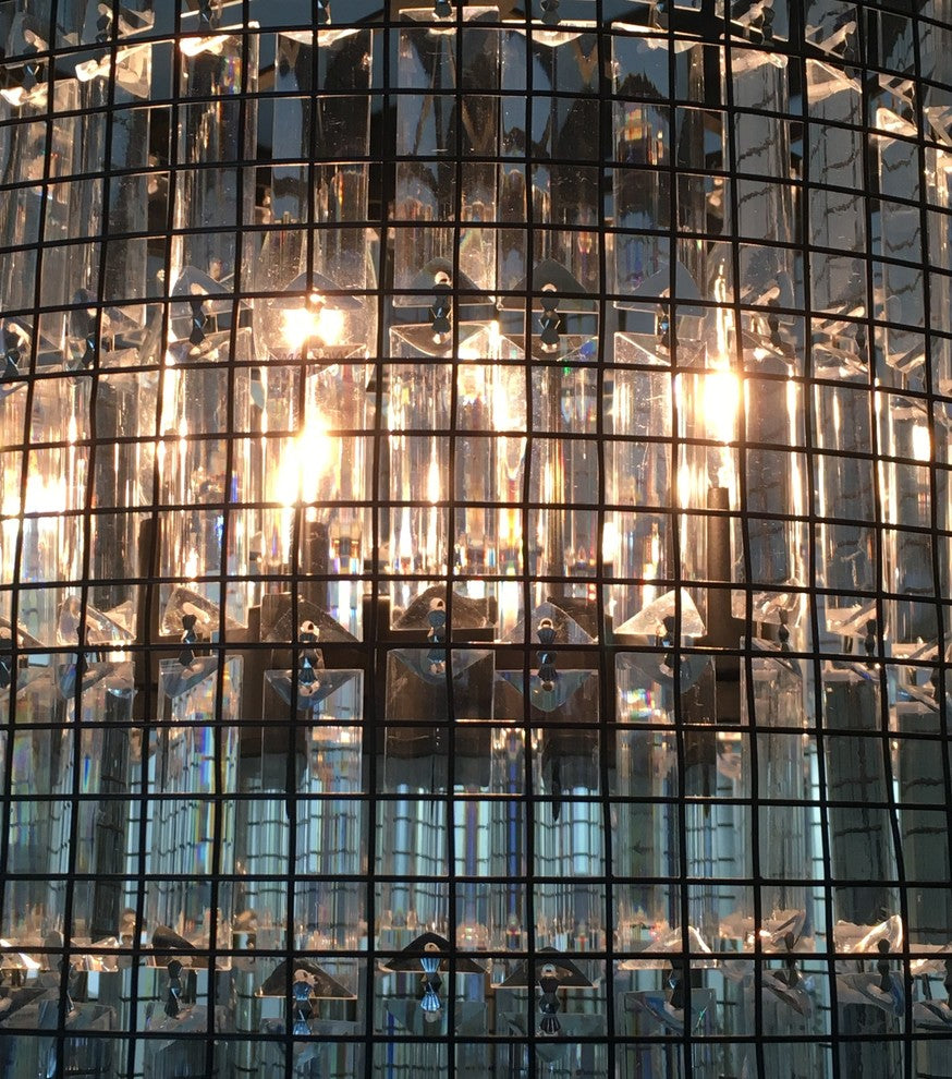 Joanna Antique  4-light Crystal Pendant Chandelier (19"Hx16"W) XTK662437-4
