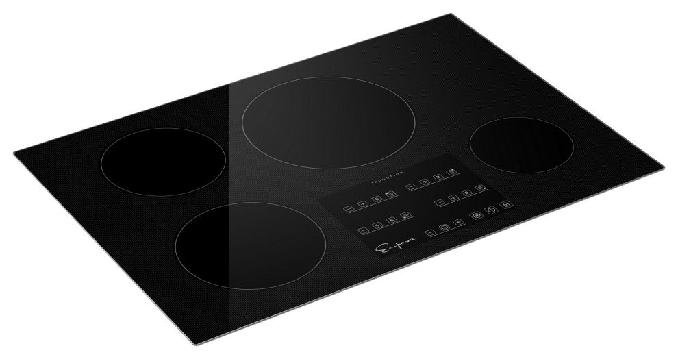 Empava 30" Electric Stove Induction Cooktop with 4 Power Boost Burners Smooth