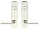 Aurora Lever, Tubular Entry, Double Cylinder, LH, Polished Stainless Steel