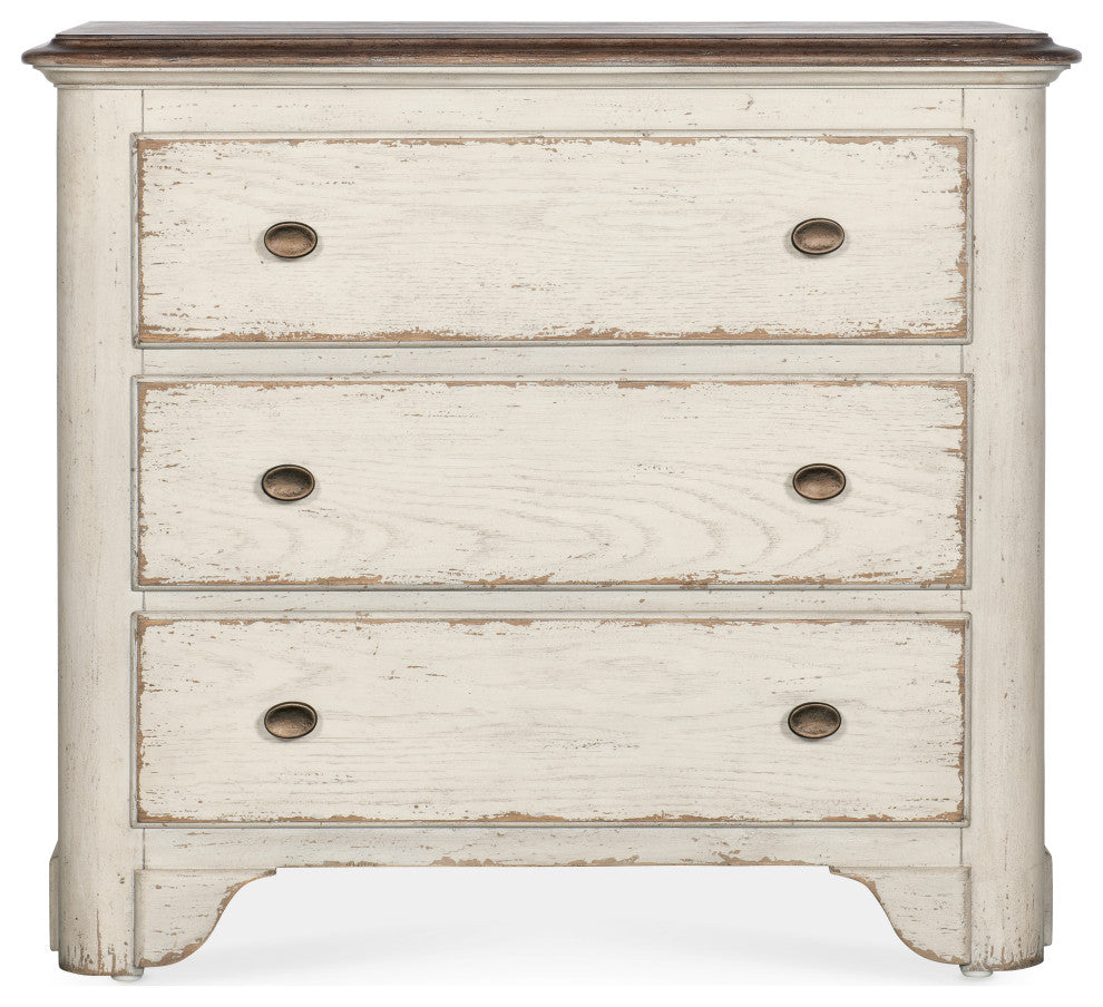 Americana Three-Drawer Nightstand