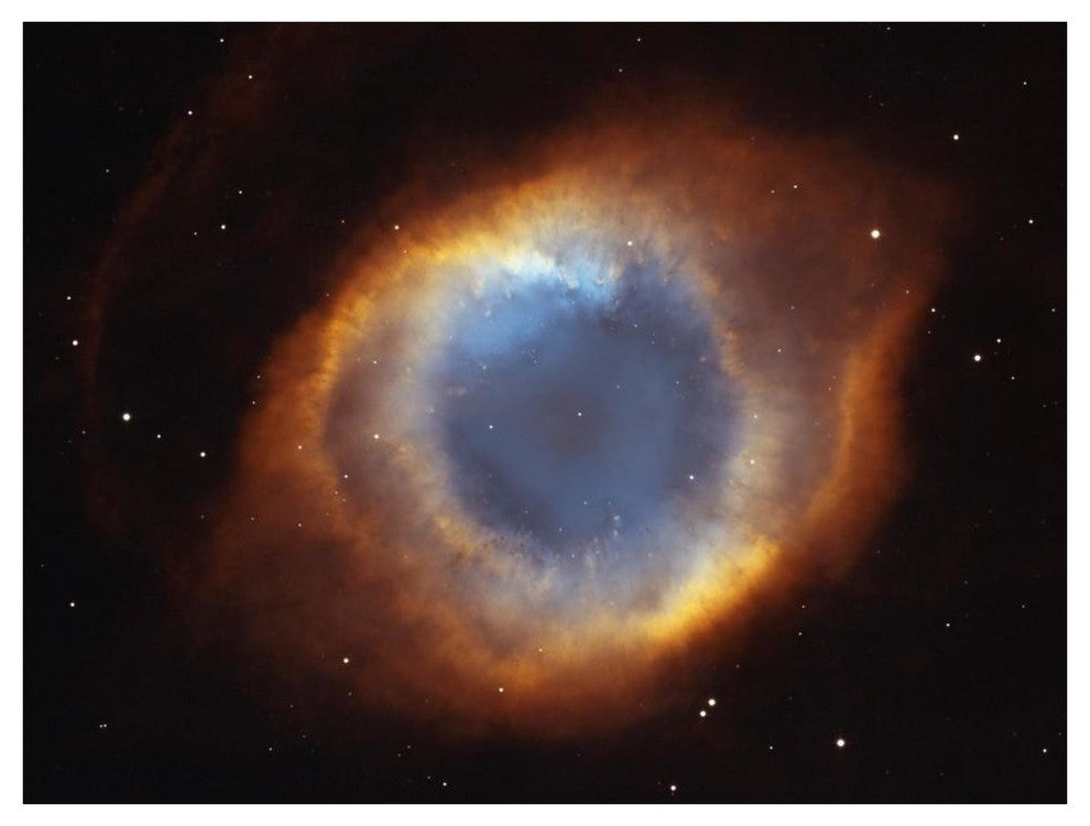 "Helix Nebula - a Gaseous Envelope Expelled By a Dying Star" Paper Art, 42"x32"