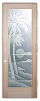 Interior Prehung Door or Interior Slab Door - Palm Sunset - Douglas Fir...