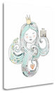 "Princess" By Sarah Ogren, Giclee Print on Gallery Wrap Canvas, Ready to Hang