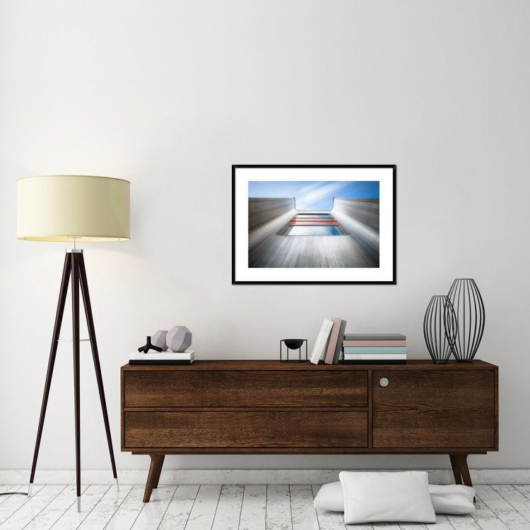 "Untitled" Framed Digital Print by Herve Loire, 38"x28"