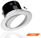 NICOR DLG4-10-120-3K-WH 4" LED Gimbal Downlight Retrofit Kit, 3000K