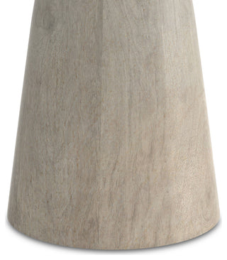 Finchley SOLID MANGO WOOD Side Table, White Wash