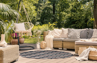 Stars and Stripes Americana Chenille Area Rug