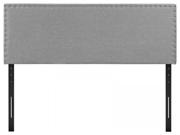 Phoebe King Upholstered Fabric Headboard