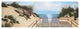 "Blue Skies Panel" Digital Paper Print by Diane Romanello, 38"x14"