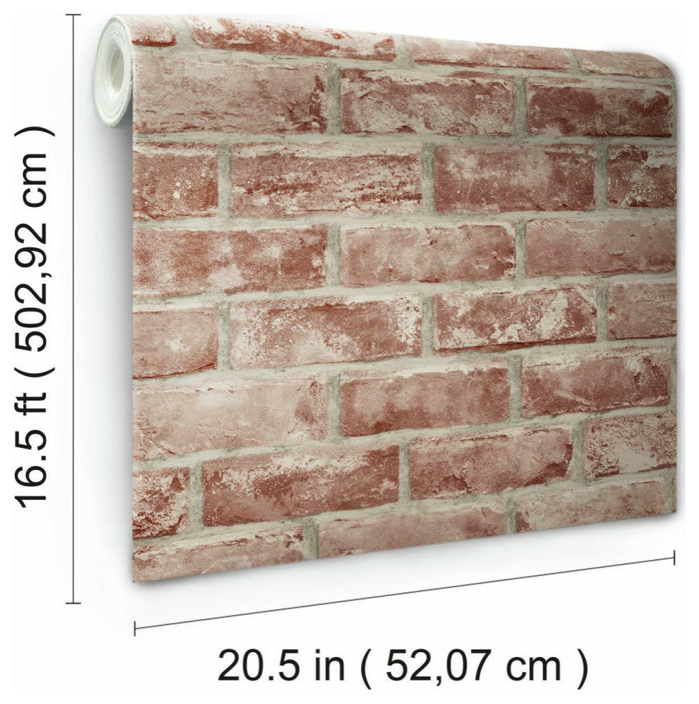 Brick Peel & Stick Wallpaper