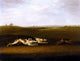 John Nost Sartorius Full Cry, 21"x28" Gallery Wrapped Canvas Print