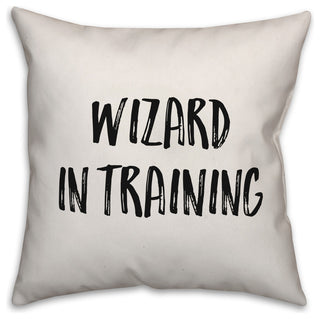 Wizard In Training, Throw Pillow, 18"x18"