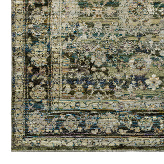 Oriental Weavers Andorra Green/ Brown Oriental Indoor Area Rug 10'X13'2"